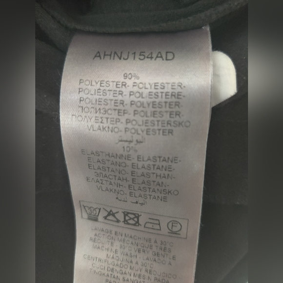 Black Faux Suede Miniskirt | Size Small - Picture 4 of 4